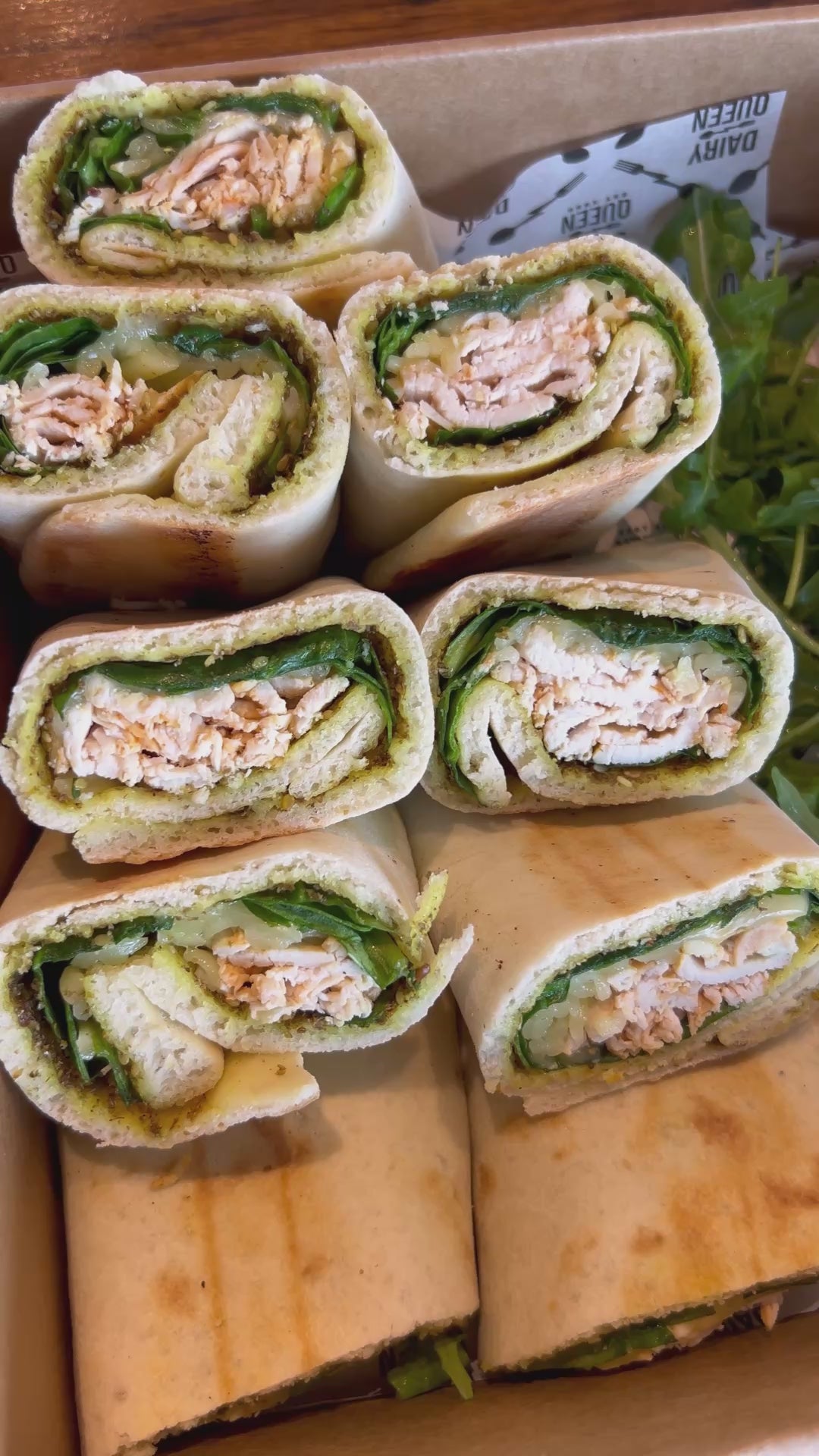 Zaatar Wrap Box | Dairy Queen Melbourne